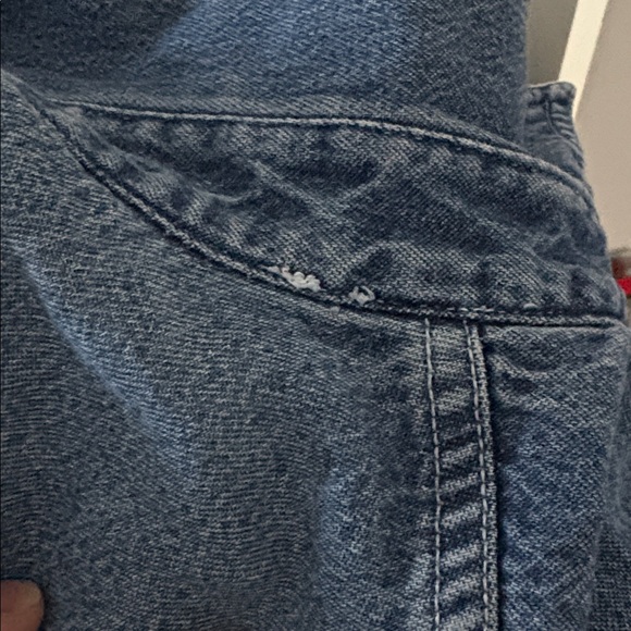 Wolverine Denim Blue Men's Jacket Flannel Lined Padded Warm - Picture 7 of 7